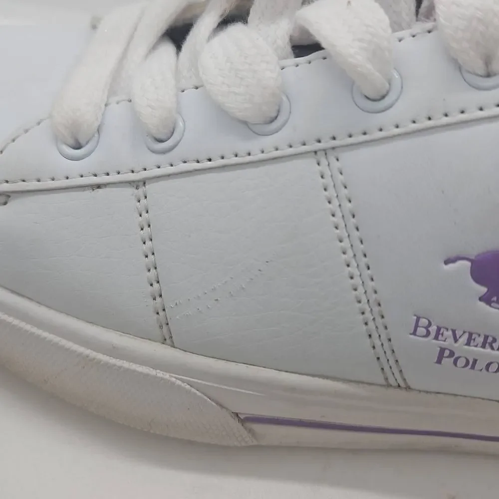 Beverly Hills Polo Club Purple Lace Up Sneaker Size 10